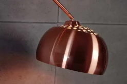 Ausziehbare Bogenlampe LOUNGE DEAL 170-210cm kupfer Stehlampe