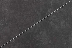 Ausziehbarer Esstisch ETERNITY 160-200cm graphit grau Keramik schwarz Metall
