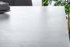 Ausziehbarer Esstisch EUPHORIA 180-220-260cm Marmor weiß Keramik made in Italy