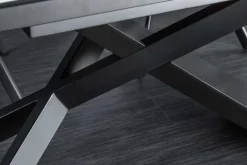 Ausziehbarer Esstisch EUPHORIA 180-220-260cm Marmor weiß Keramik made in Italy