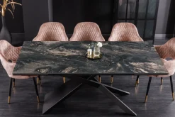 Ausziehbarer Esstisch EUPHORIA 180-220-260cm taupe Keramik made in Italy