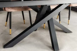 Ausziehbarer Esstisch MARVELOUS 180-220-260cm taupe Marmor Keramik made in Italy