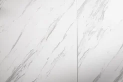 Ausziehbarer Esstisch PROMETHEUS 180-220-260cm weiß Marmor Keramik made in Italy