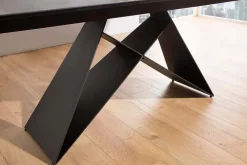 Ausziehbarer Esstisch PROMETHEUS 180-220-260cm Lava Keramik made in Italy