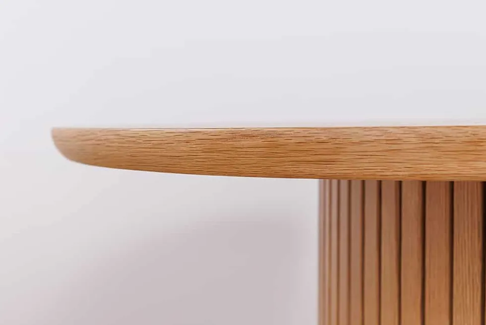 Ausziehbarer Esstisch VALHALLA WOOD 220-280cm natur Eichenholz