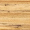 Ausziehbarer Esstisch WILD 160-200cm braun Wildeichen-Design schwarz Baumkante