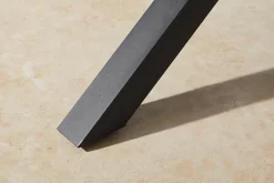 Ausziehbarer Outdoor Esstisch EMPIRE 200-250cm anthrazit Keramik Gartentisch