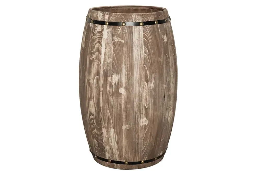 Authentisches Weinregal BODEGA 80cm natur Pinie Weinfass Shabby Chic