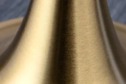 Barock Stehlampe LUCIE 160cm schwarz gold gebürstet Stehleuchte