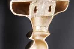 Barock Wandkonsole SCALA 60cm gold Metall Wandregal handmade Wanddekoration