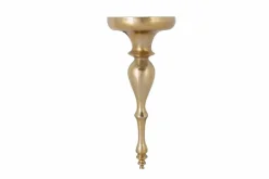 Barock Wandkonsole SCALA 60cm gold Metall Wandregal handmade Wanddekoration
