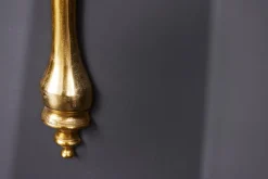 Barock Wandkonsole SCALA 60cm gold Metall Wandregal handmade Wanddekoration