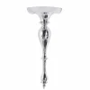 Barocke Wandkonsole SCALA 60cm silber Aluminium Wandregal