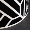 Beistelltisch HARMONY NATURE 45cm rund schwarz weiß Mosaik Kunsthandwerk
