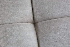 Big Sofa ELEGANCIA 285cm champagner beige Vogue Velours Samt inkl. Kissen Federkern