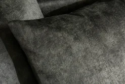 Big Sofa ELEGANCIA 285cm moosgrün Microfaser XXL Couch inkl. Kissen Federkern