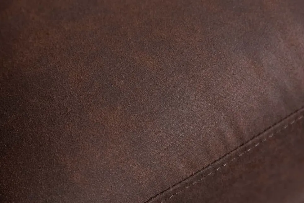 Chesterfield Sessel 110cm vintage braun mit Knopfheftung und Federkern