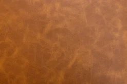 Chesterfield Stuhl CASTLE braun Kunstleder schwarz Gummiholz Ziernieten