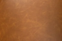 Chesterfield Stuhl CASTLE braun Kunstleder schwarz Massivholz mit Komfortgriff