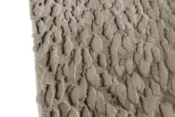 3D Hochflor Teppich DUNE 230x160cm taupe Hoch-Tief-Effekt