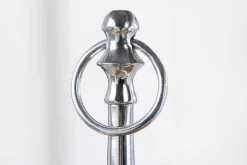 Dekorative Etagere PURE NATURE 68cm silber Mangoholz handmade drei Etagen