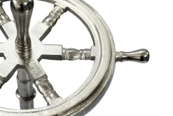 Dekorativer Schirmständer SEVEN SEAS 65cm silber Metall Regenschirmhalter