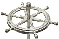 Dekorativer Schirmständer SEVEN SEAS 65cm silber Metall Regenschirmhalter