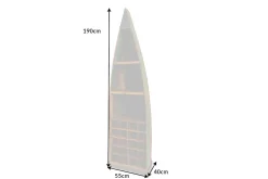 Dekoratives Bootsregal JAKARTA 190cm bunt Massivholz aus recycelten Fischerbooten Weinregal