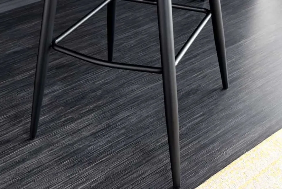Design Barhocker EUPHORIA dunkelgrün Samt schwarze Metallbeine Barstuhl mit Lehne
