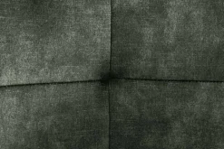 Design Barhocker EUPHORIA dunkelgrün Samt schwarze Metallbeine Barstuhl mit Lehne