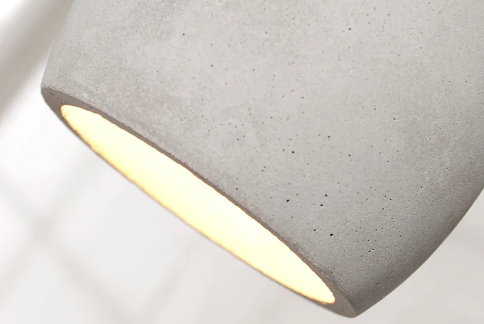 Design Beton Hängeleuchte CEMENT-COLLECTION III Industrial Design