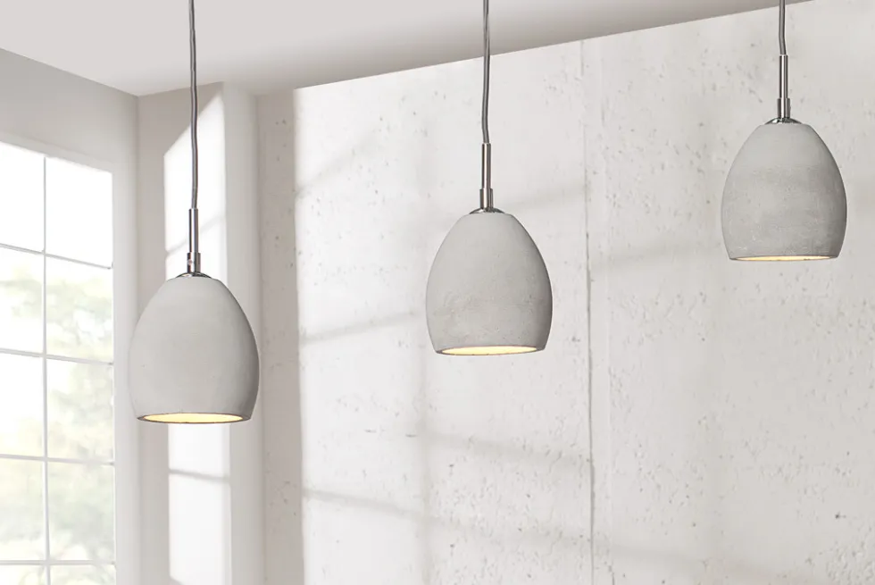 Design Beton Hängeleuchte CEMENT-COLLECTION III Industrial Design
