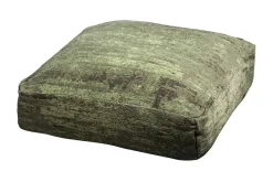 Design Bodenkissen XL MODERN ART 70cm grün abstraktes Muster Sitzpouf