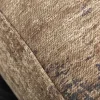 Design Bodenkissen XL MODERN ART 70cm braun abstraktes Muster Sitzkissen