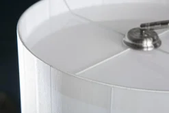 Design Bogenlampe EXTENSO 230cm weiß Stehlampe mit weißem Marmorfuß