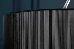 Design Bogenlampe EXTENSO 230cm schwarz Stehlampe mit Marmorfuß