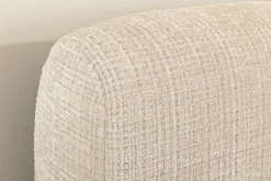 Design Boxbett ADLON 180x200cm beige Chenille Cremona mit Stauraum und Lattenrost