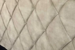 Design Boxbett ELYSIUM 180x200cm champagner beige Samt mit Stauraum und Lattenrost