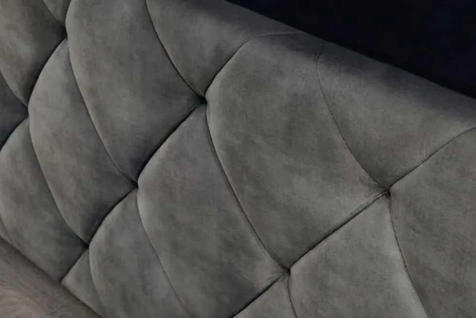 Design Boxbett ELYSIUM 180x200cm dunkelgrau Samt mit Stauraum und Lattenrost