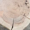 Design Couchtisch GOA 110cm Akazie Baumstamm Scheiben 4cm Tischplatte Massivholz