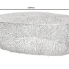 Design Couchtisch LEAF 130cm silber Metall-Aluminium-Legierung handmade