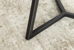 Design Couchtisch MARVELOUS 70cm schwarz gold sand AURORA ORO Keramik Metall
