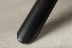 Design Couchtisch OSAKA 110cm weiß Keramik schwarz Sterngestell Metall