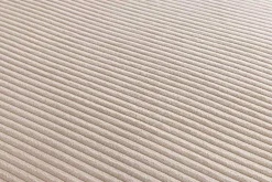 Design Ecksofa ATMOSPHERE XL 245cm champagner beige Cord Federkern inkl. Kissen