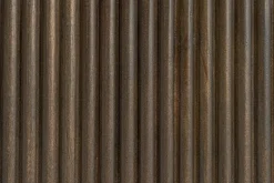 Design Esstisch GRAND 200cm dunkelbraun Mangoholz Bootsform mit Sockel