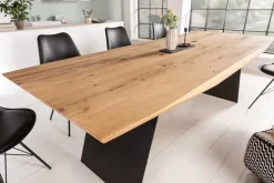 Design Esstisch GRAND OAK 240cm natur Wildeiche Massivholz