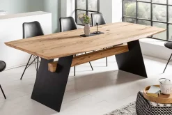 Design Esstisch GRAND OAK 240cm natur Wildeiche Massivholz
