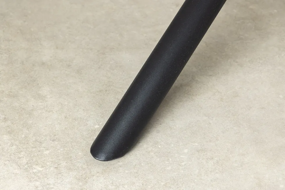 Design Esstisch OSAKA 200cm weiß schwarz Pandora Keramik Sterngestell Metall