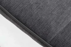 Design Freischwinger Stuhl MIAMI dunkelgrau Metallgestell matt schwarz