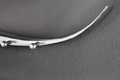 Design Garderobe BULL 100cm Aluminium Wanddekoration Stierkopf
